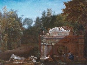 Landscape with Fountain